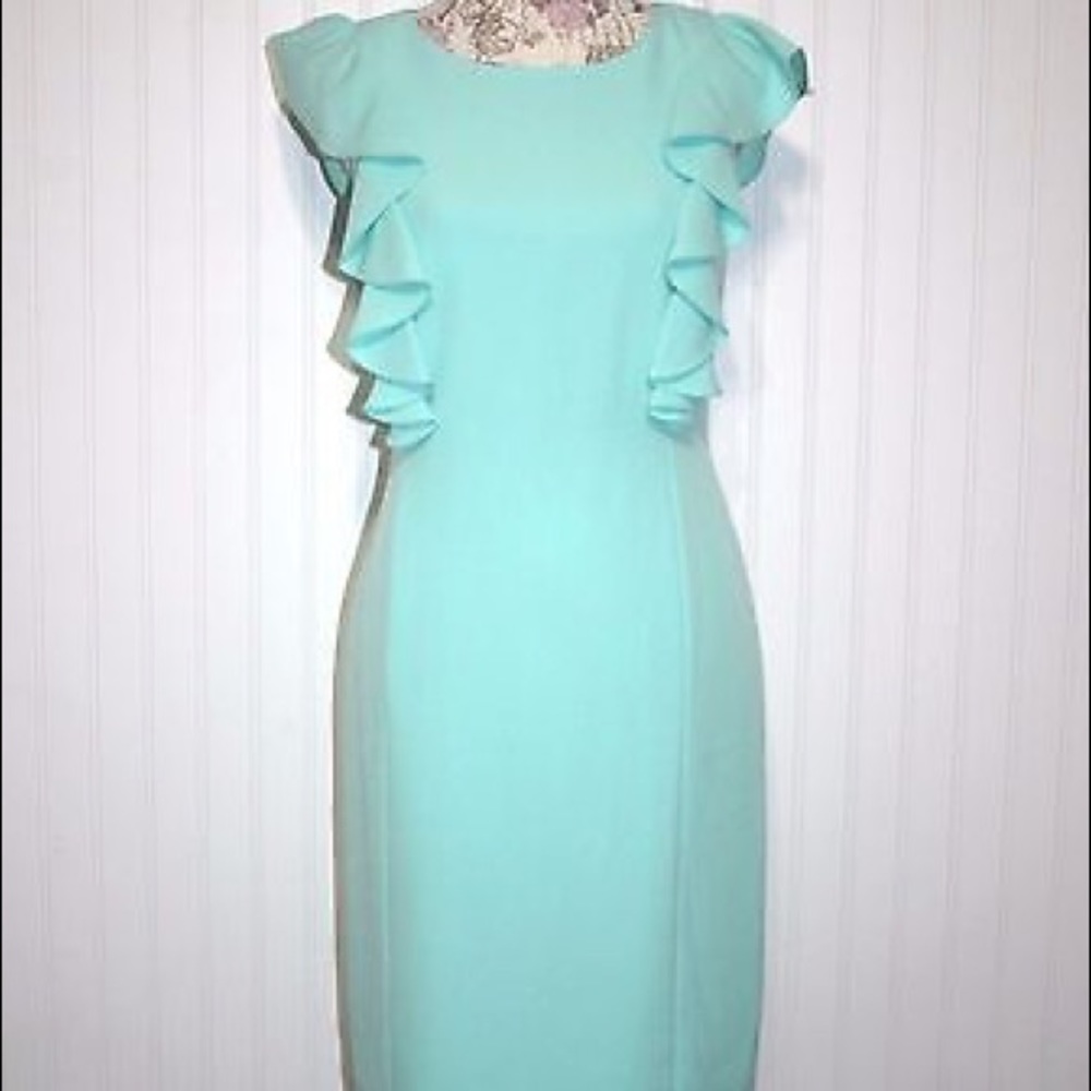 ALEX MARIE AQUA DRESS