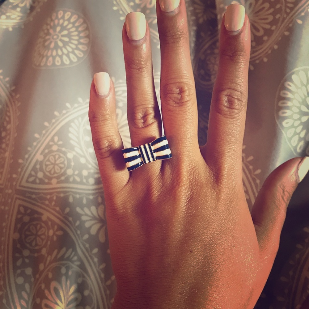 Adorable Coach Bow Ring