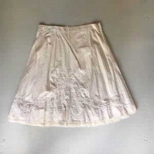 Old Navy Beige Skirt W/ Tulle 4