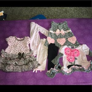 Boutique baby girl outfits