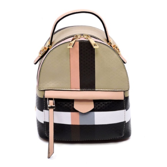 🏅HOST PICK🏅 •RESTOCK•Plaid Mini Backpack 🎒 - Picture 2 of 4