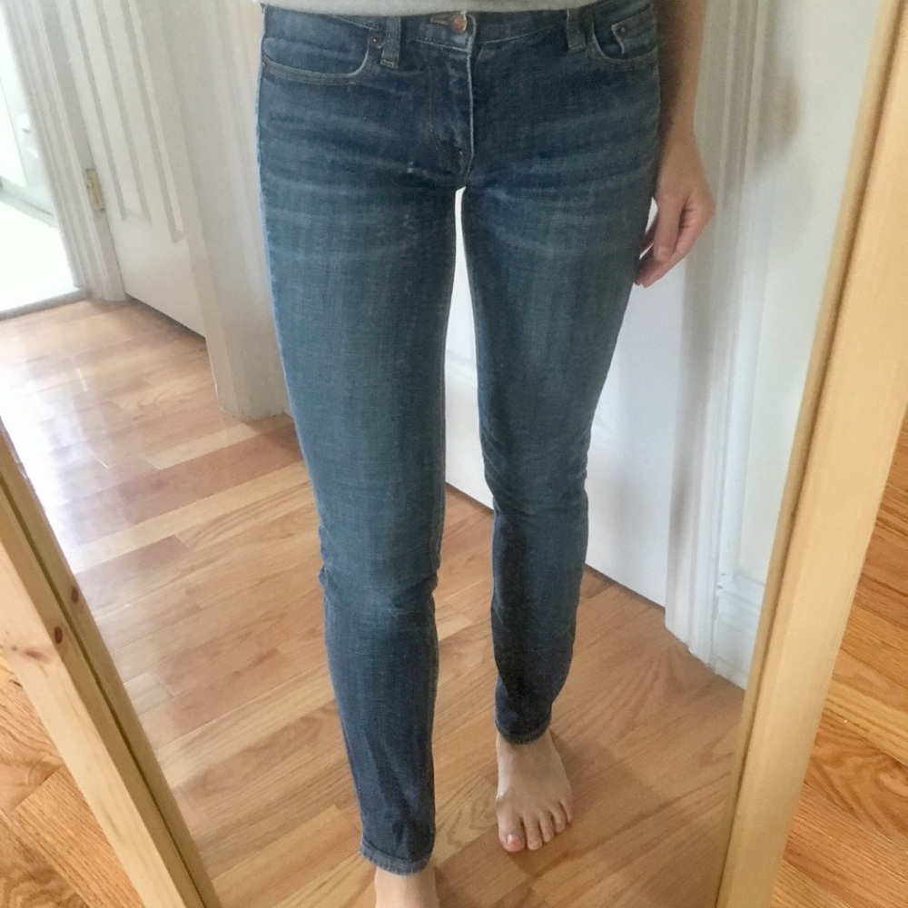 Size 26S J Crew matchstick jeans