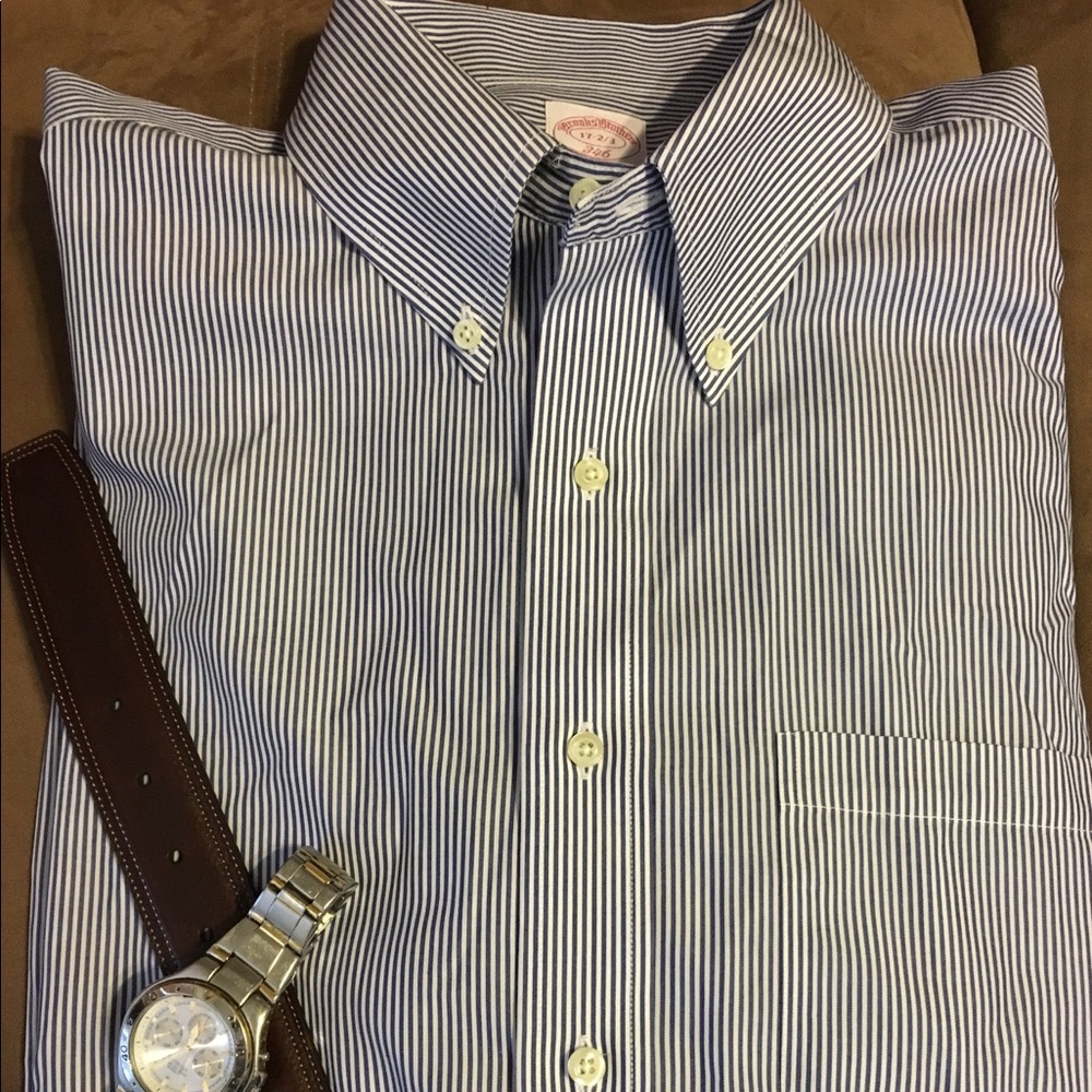 Brooks Brothers Striped Dress Shirt