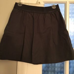 J.crew Dark grey skirt