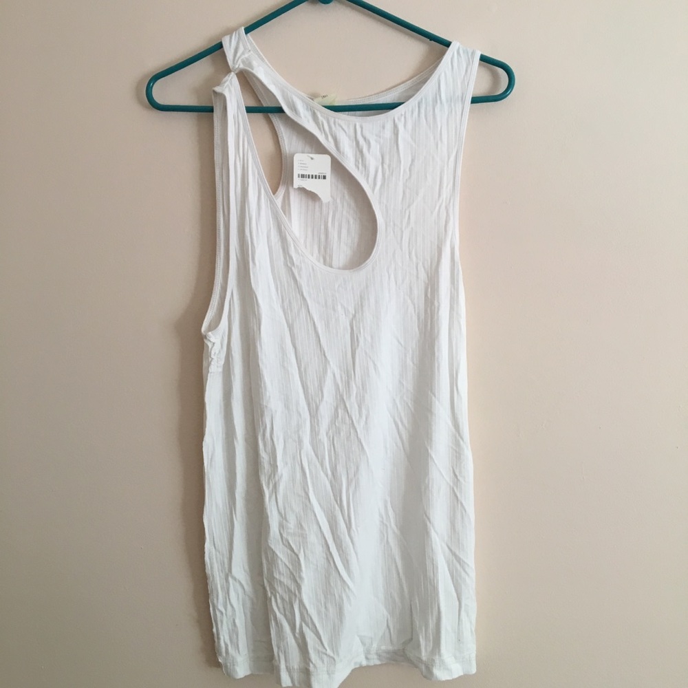 Free People Cutout Tee