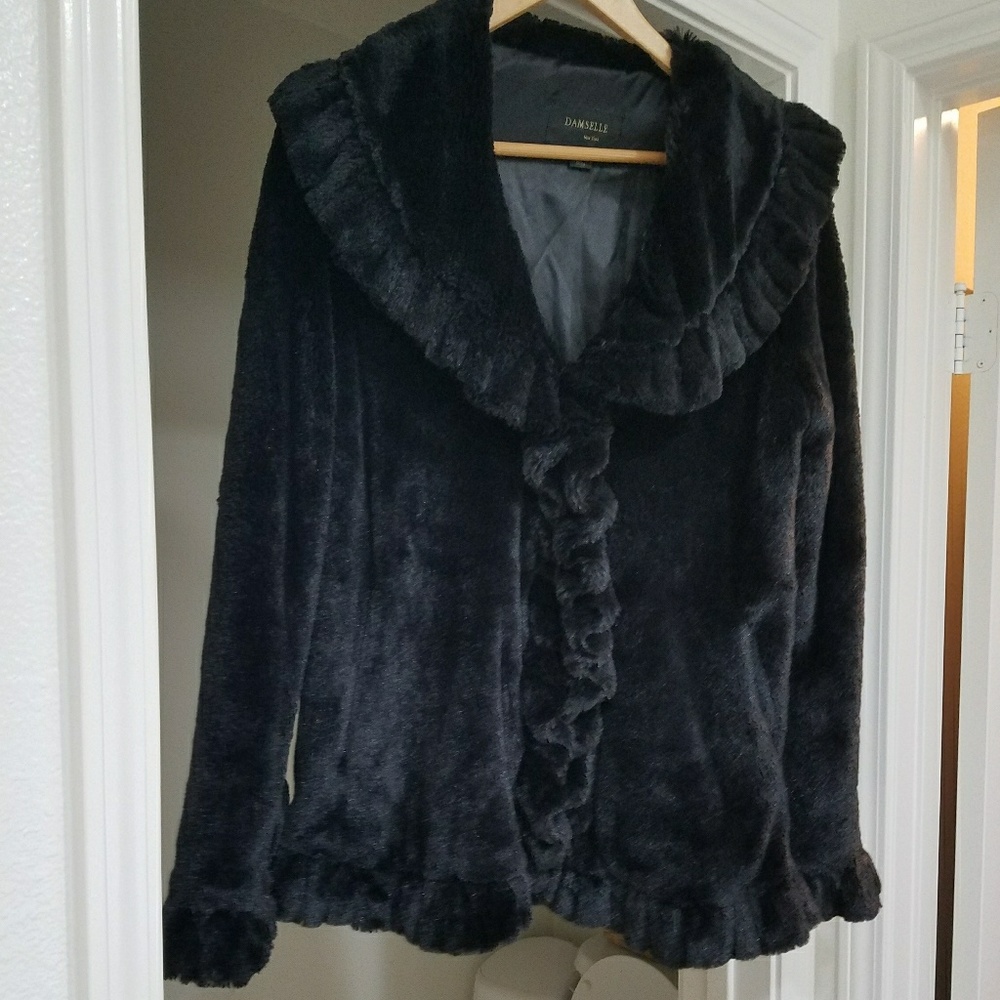 Faux fur jacket