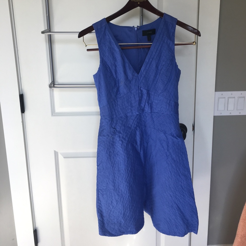 Blue Jcrew Dress