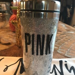 Victoria secret glitter coffe mug cup sparkle