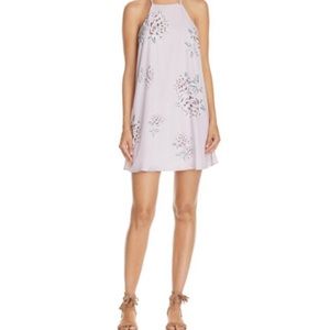 Show Me Your MuMu lavender floral mini dress