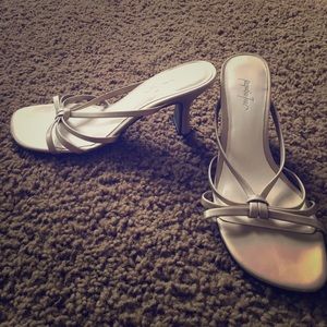 High heels, worn once.