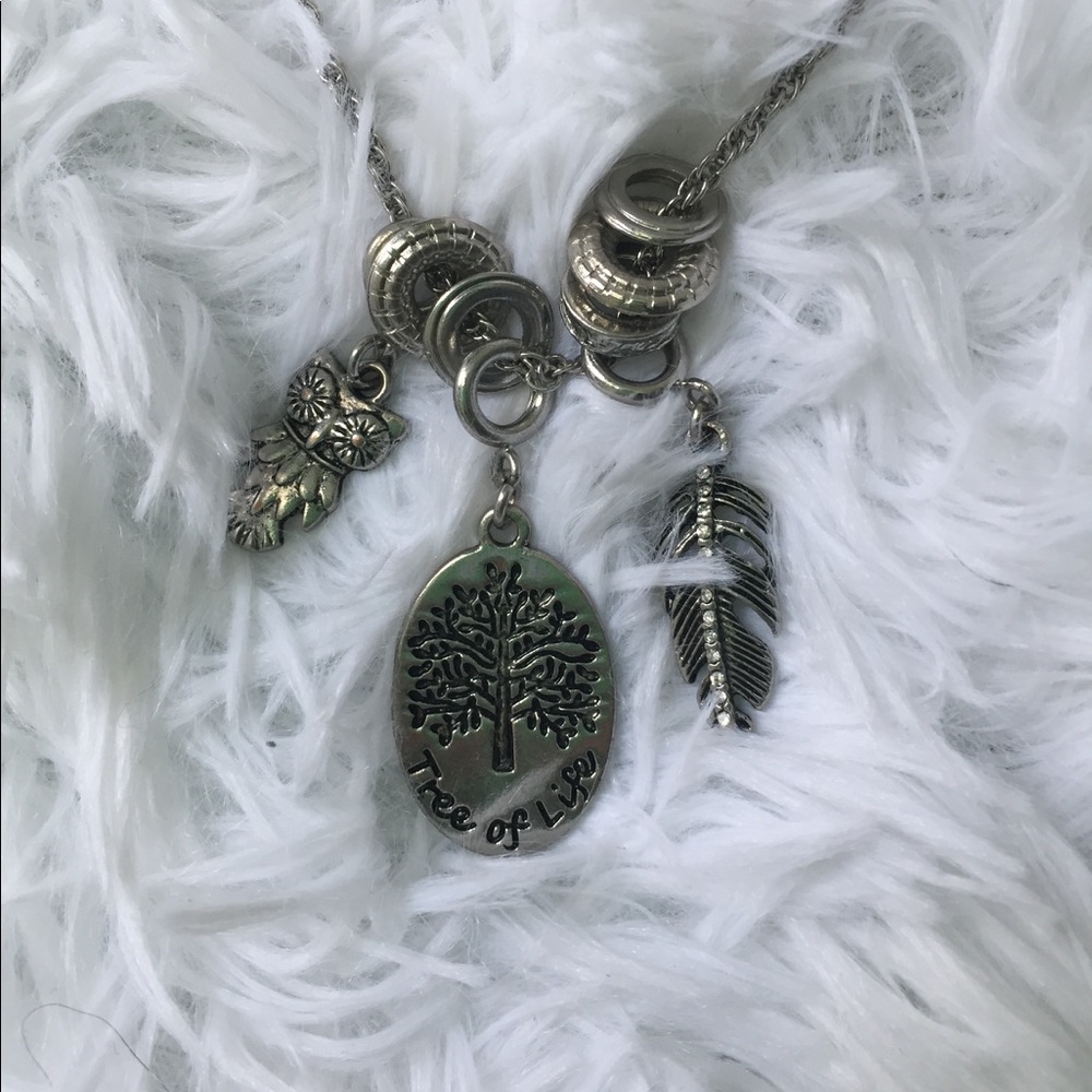 Tree of Life Chain Necklace NWOT