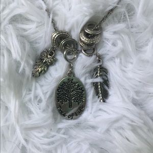 Tree of Life Chain Necklace NWOT