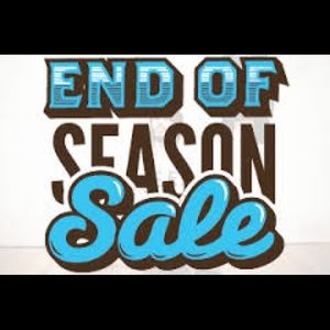 End of season sale!❤️🎉☀️