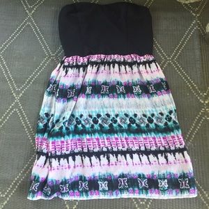 Beautiful Butterfly Strapless Dress