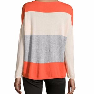 Joie Maine Striped Pullover Sweater Sz S