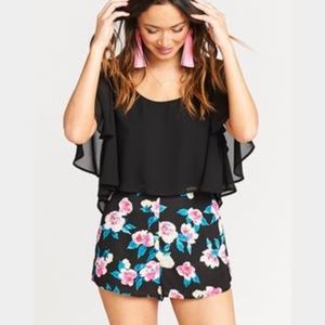 Show Me Your MuMu floral Short. sawyer short