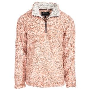 Peach true grit pull over