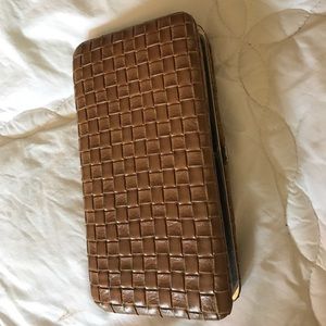Woven Clutch wallet