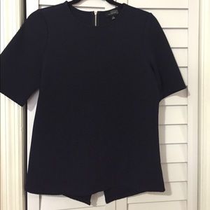 The Limited Navy Blue Blouse