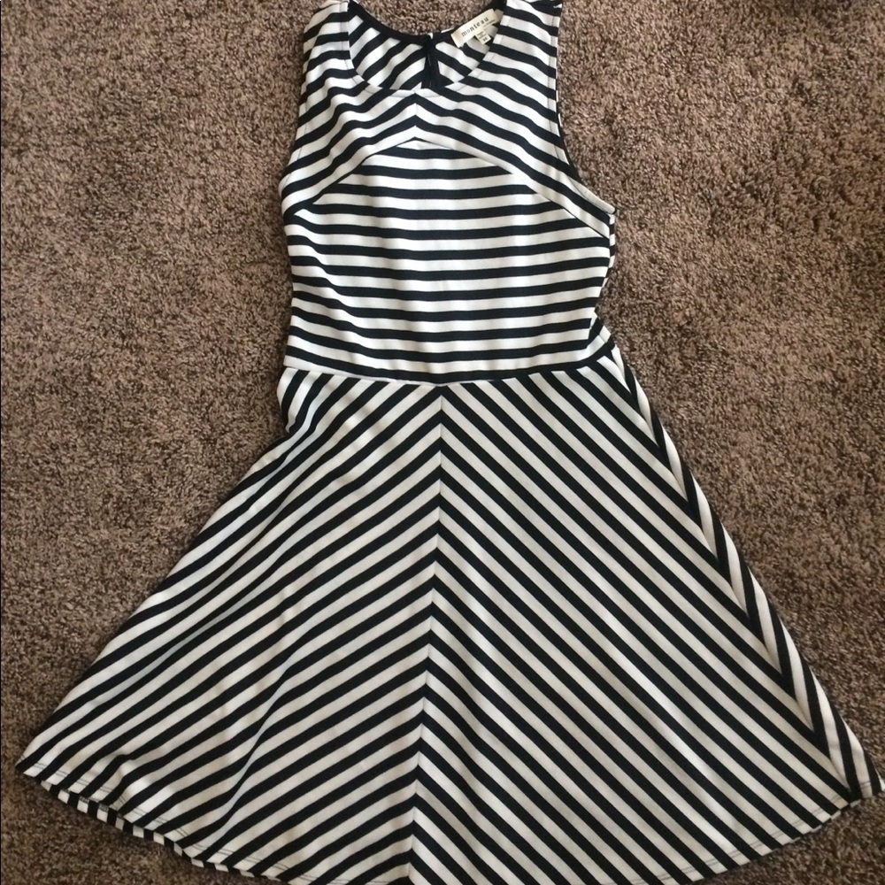 striped dress