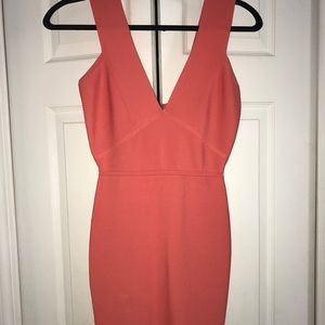 BCBG pink bandage dress