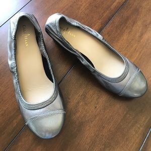 Cole Haan Silver Nike air wedge