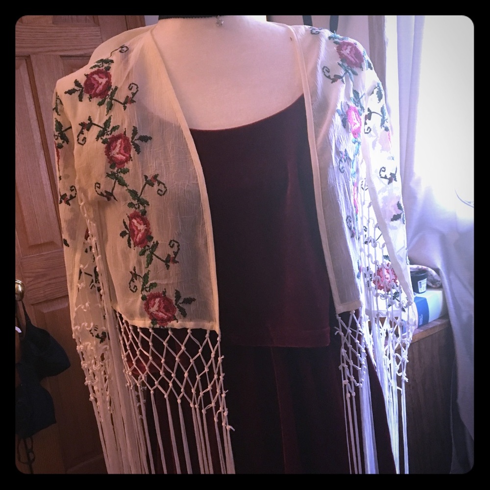 Rose kimono