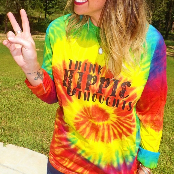 "Think Hippie Thoughts" - Picture 1 of 2