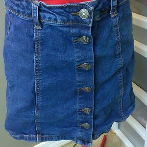 Jean Skirt