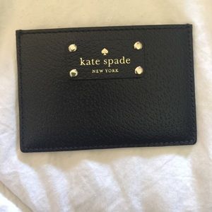 Kate Spade black mini wallet