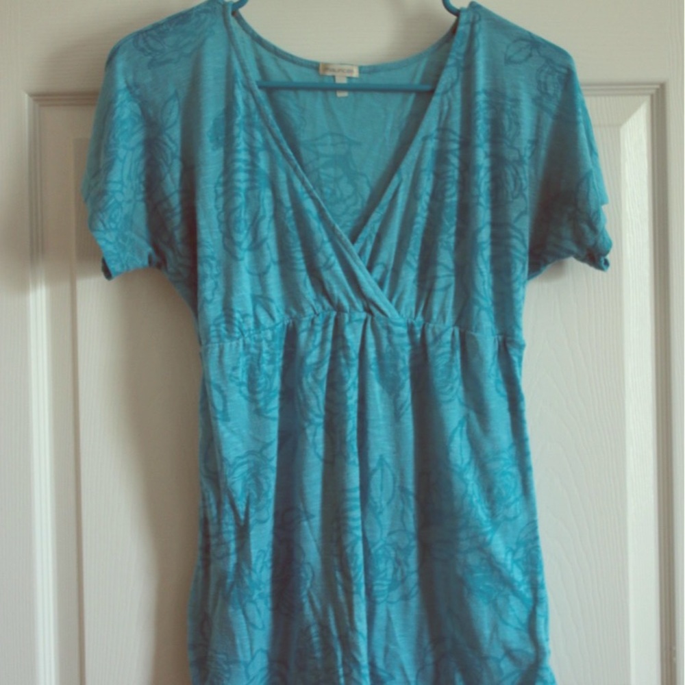 Blue Cotton Top