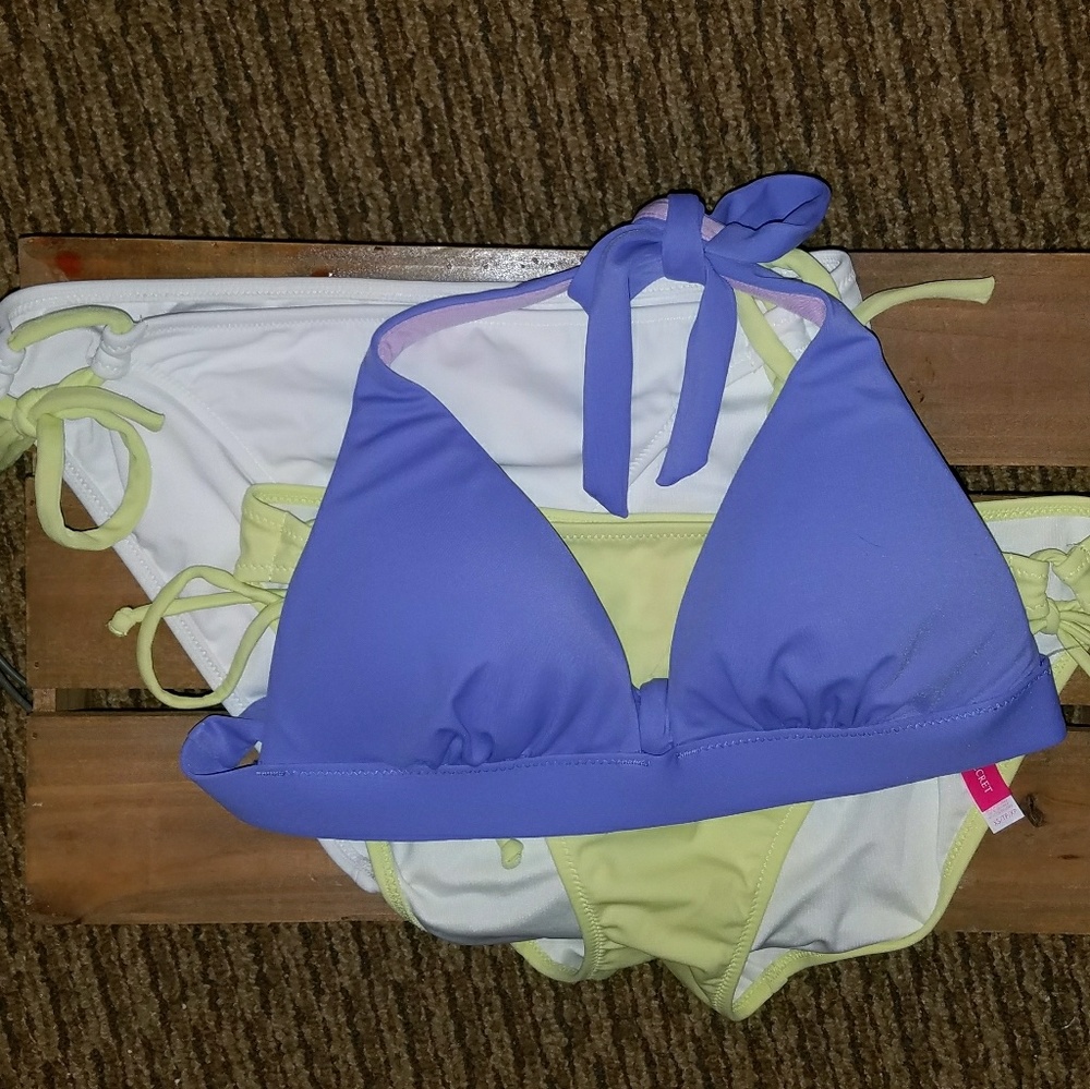 Victoria's secret bikini X SMALL TOP/ MED BOTTOMS
