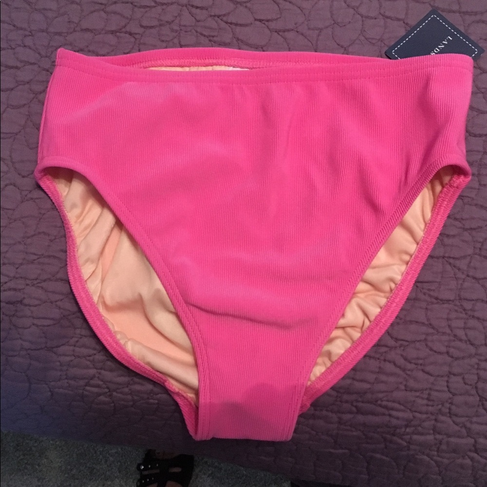 Pink bikini bottoms
