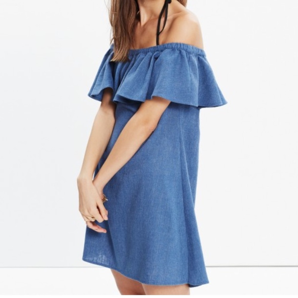 Madewell Off-the-Shoulder Coverup Dress