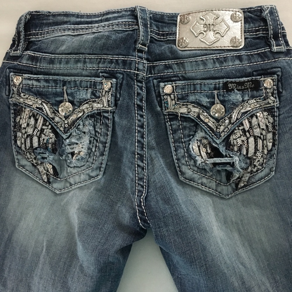 Miss me girls size 14 skinny jeans