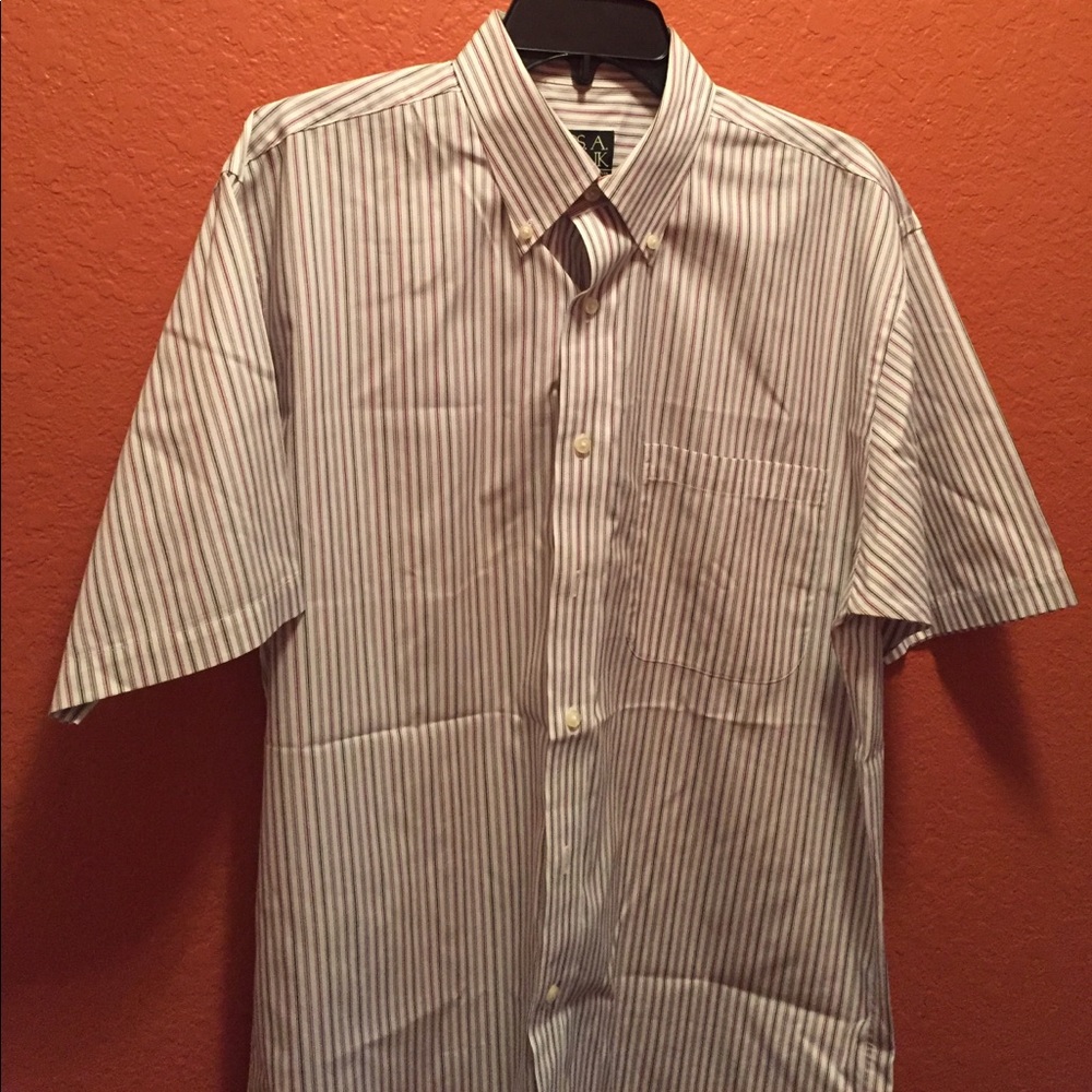 Jos a bank men's m dress shirt