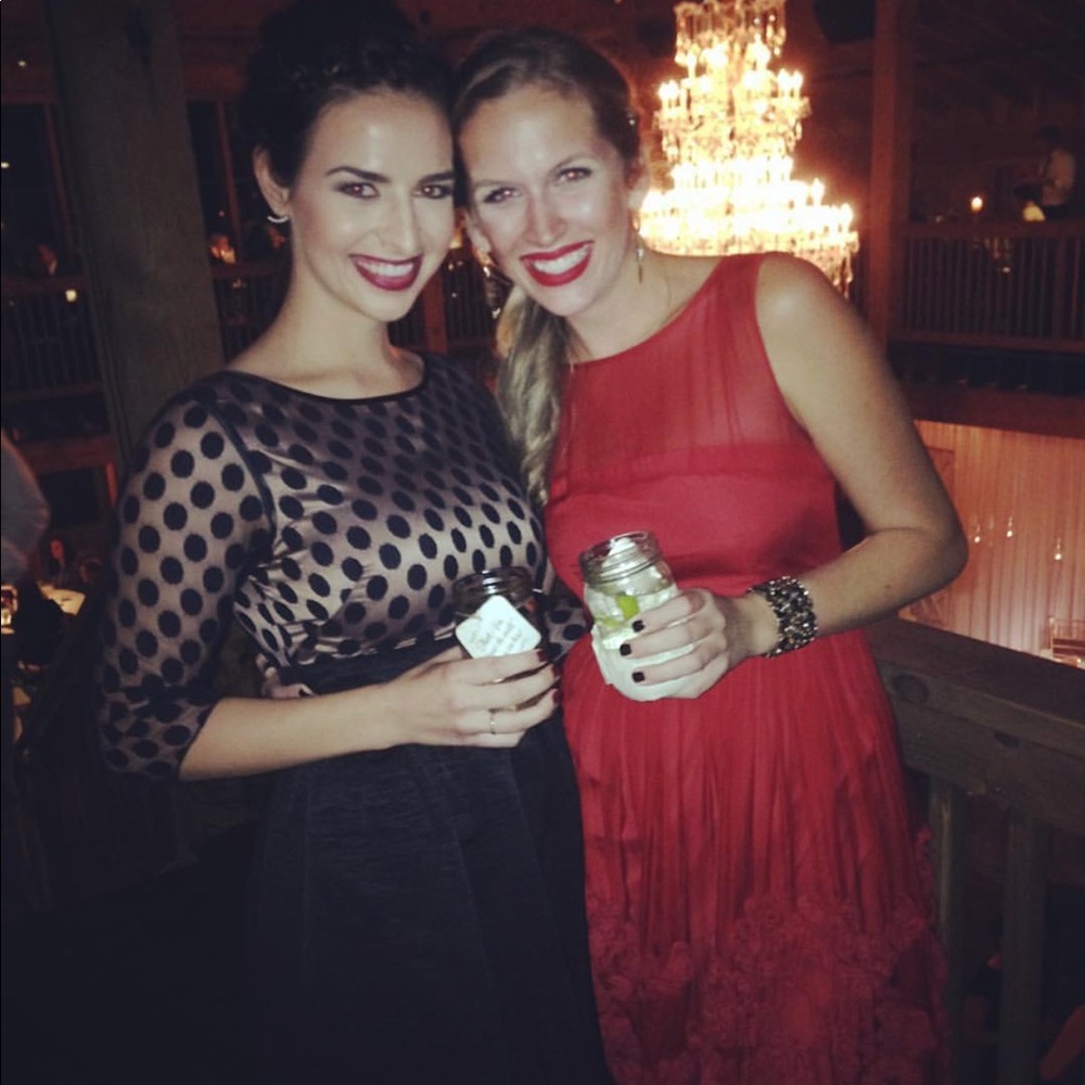 Eliza J formal mid length dress