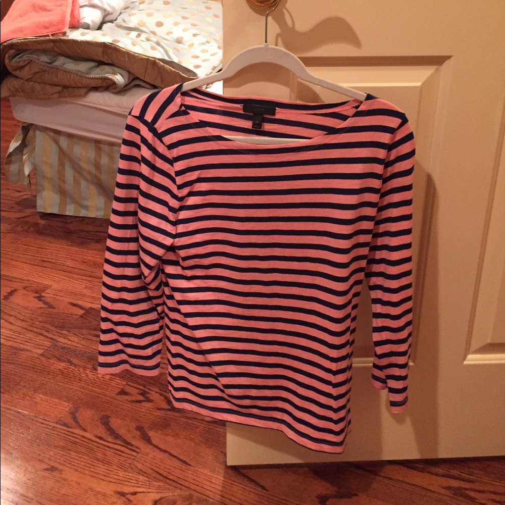J.Crew Striped Long Sleeve Shirt