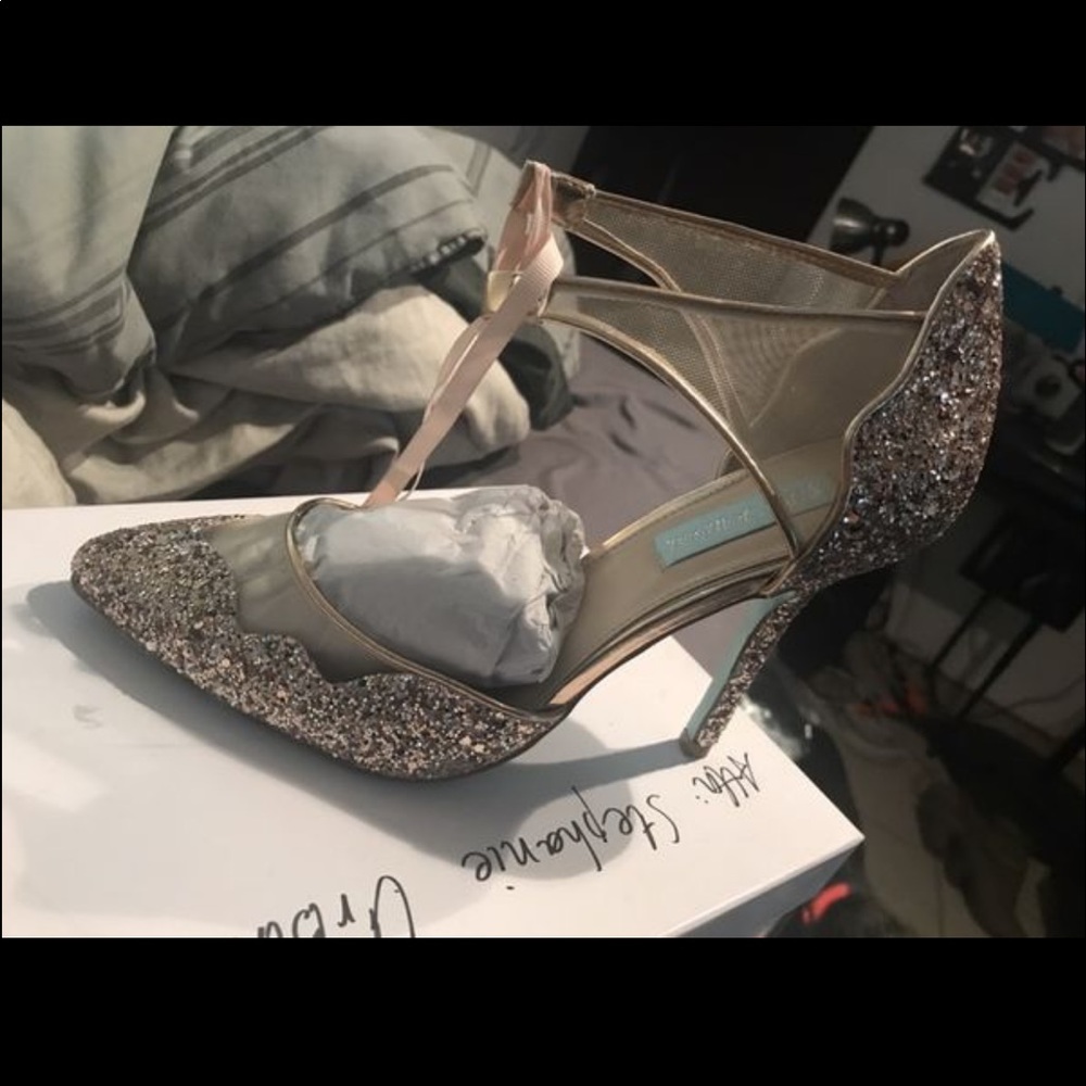 Betsy Johnson wedding shoes