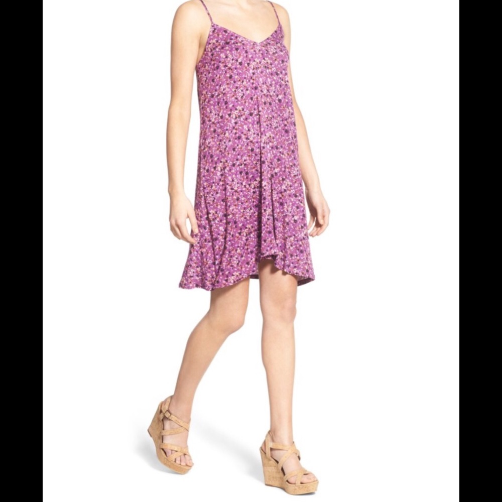 NWT Nordstrom Floral Print Swing Cami Dress