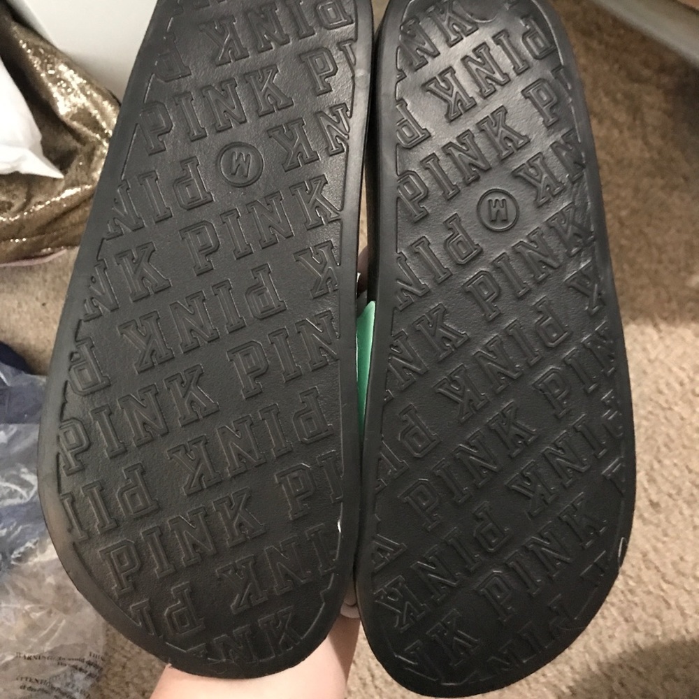 •SOLD• Victoria's Secret PINK slides - Picture 2 of 2