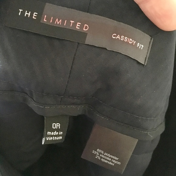NWOT The Limited Navy Cassidy fit trousers - Picture 4 of 4