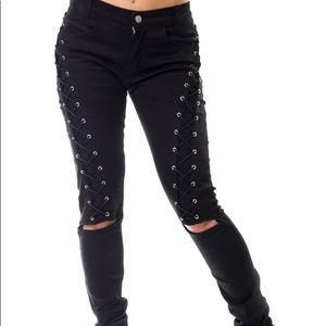Vixxsin beware gothic pants NWT