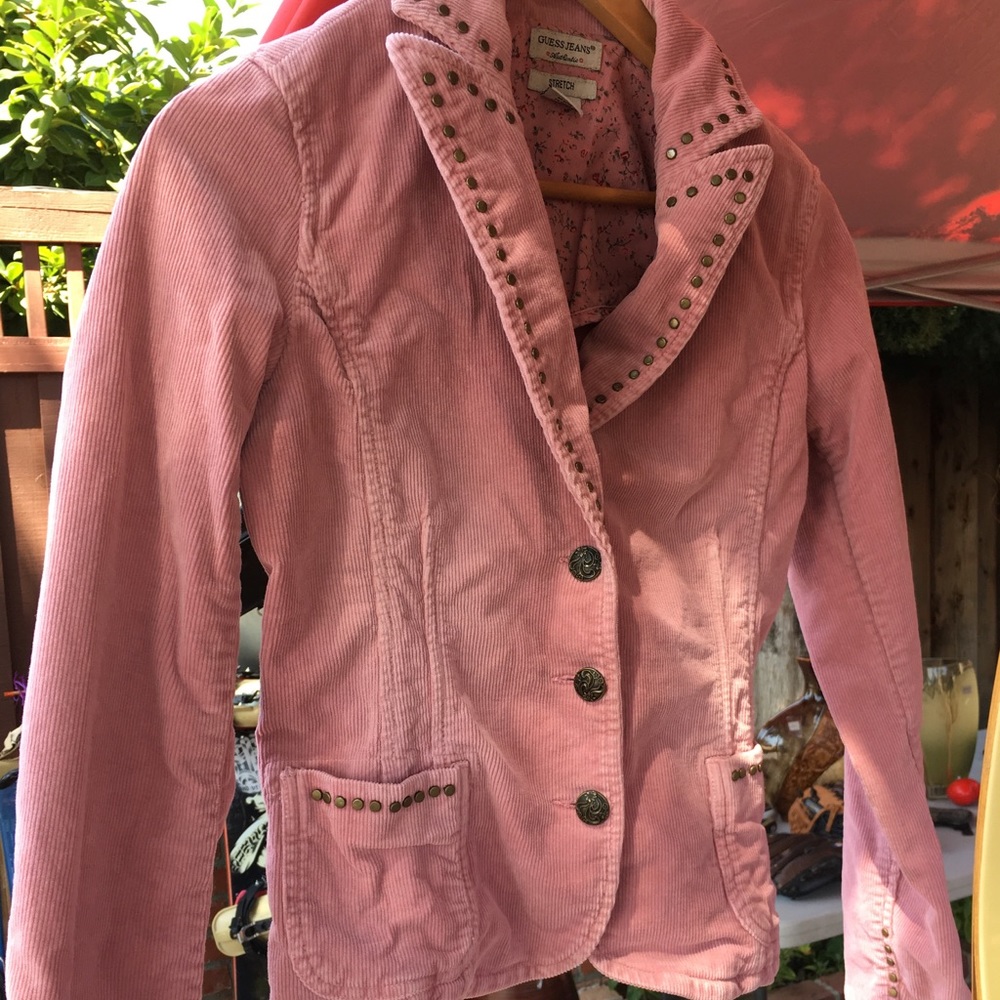 Guess dusty rose jacket