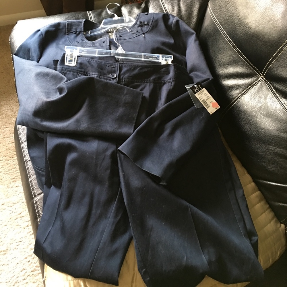 Lightweight blue suit