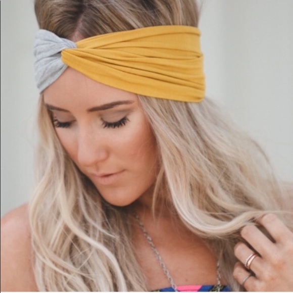 HP! • THREE BIRD NEST TURBAN HEADBAND • - Picture 3 of 3