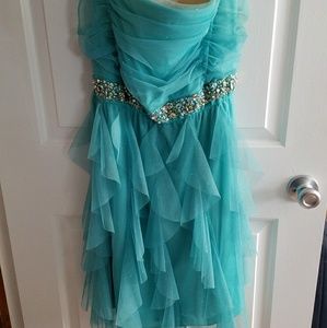 Teal Formal Dress