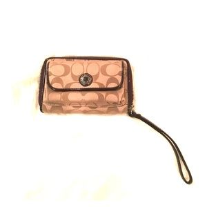 Coach wristlet