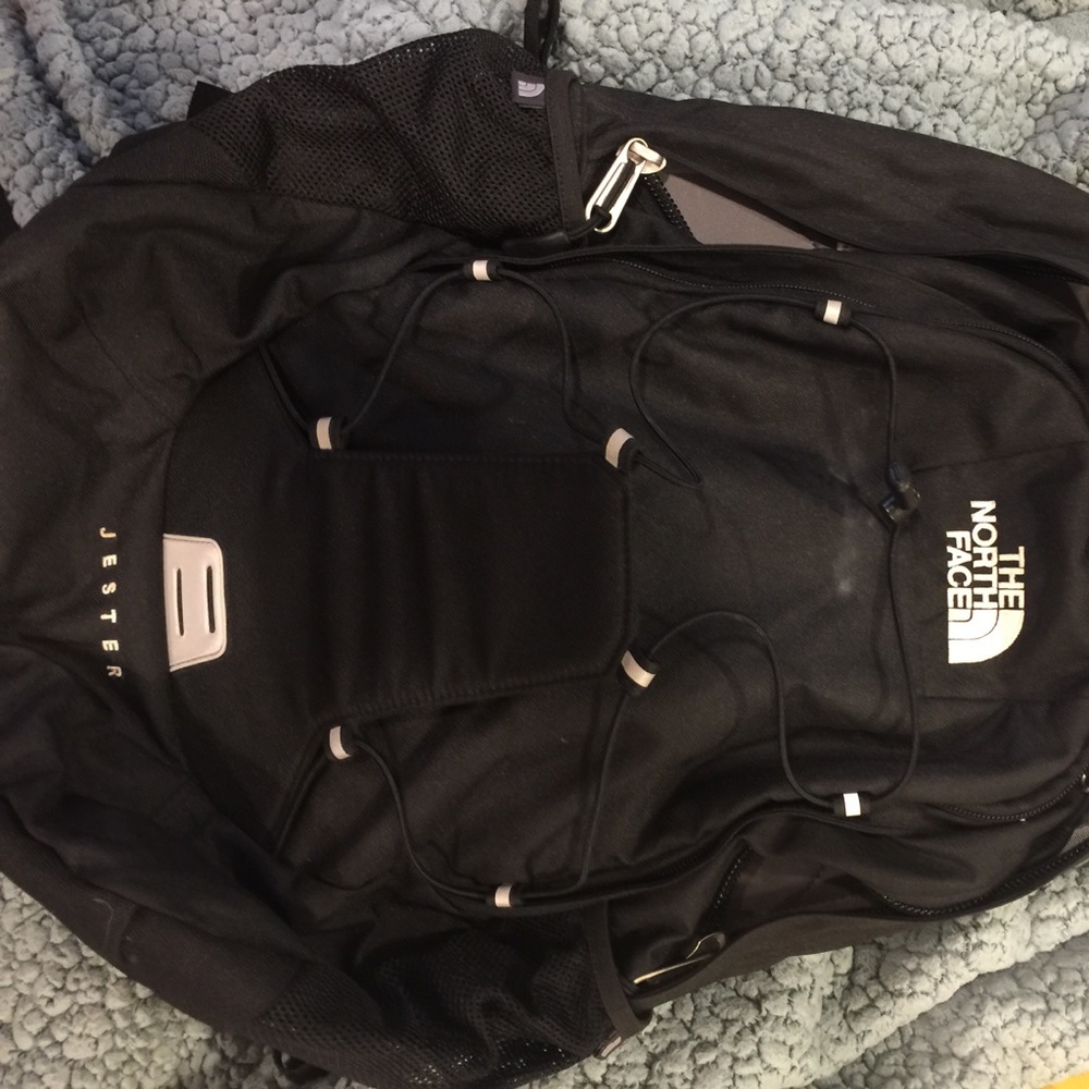 The north face jester backpack in black