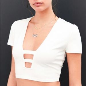 FINAL PRICE - UO Deep Cut Tee